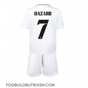 Real Madrid Eden Hazard #7 Hjemmebanetrøje Børn 2022-23 Kortærmet (+ Korte bukser)
